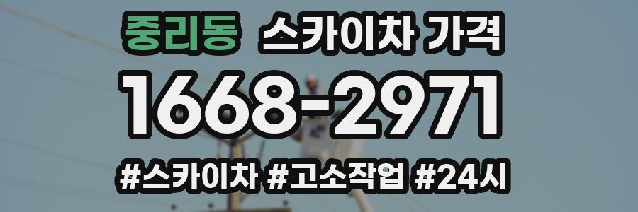 중리동 스카이차 가격