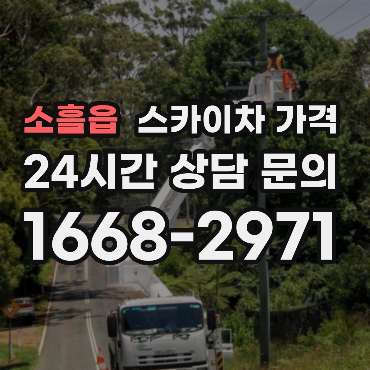 소흘읍 스카이차 가격 반나절 작업이 되는 순간은 언제일까