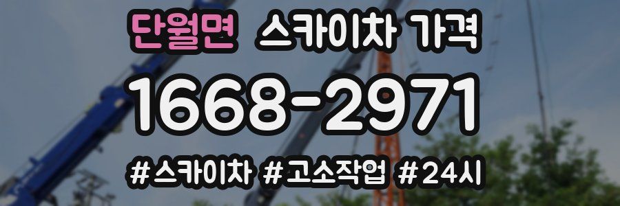 단월면 스카이차 가격