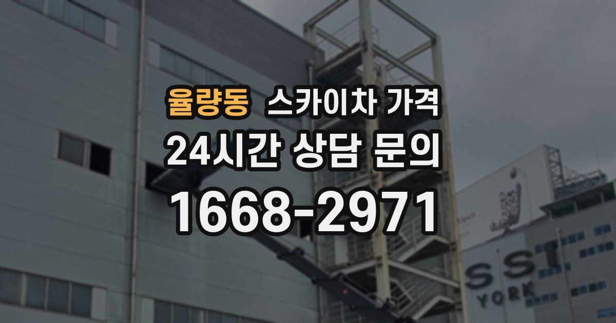 율량동 스카이차 가격