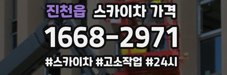 진천읍 스카이차 가격