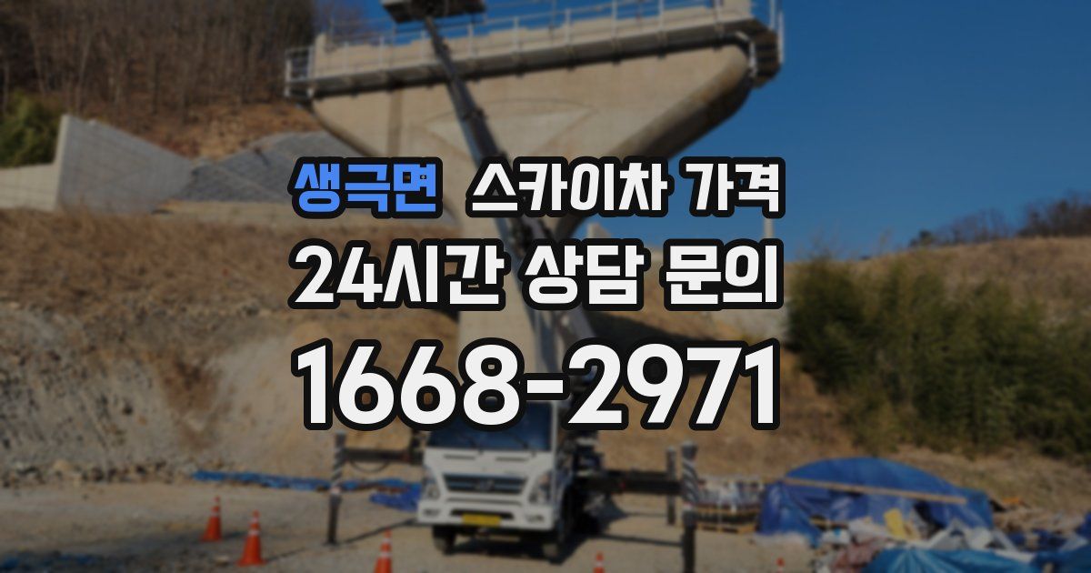 생극면 스카이차 가격