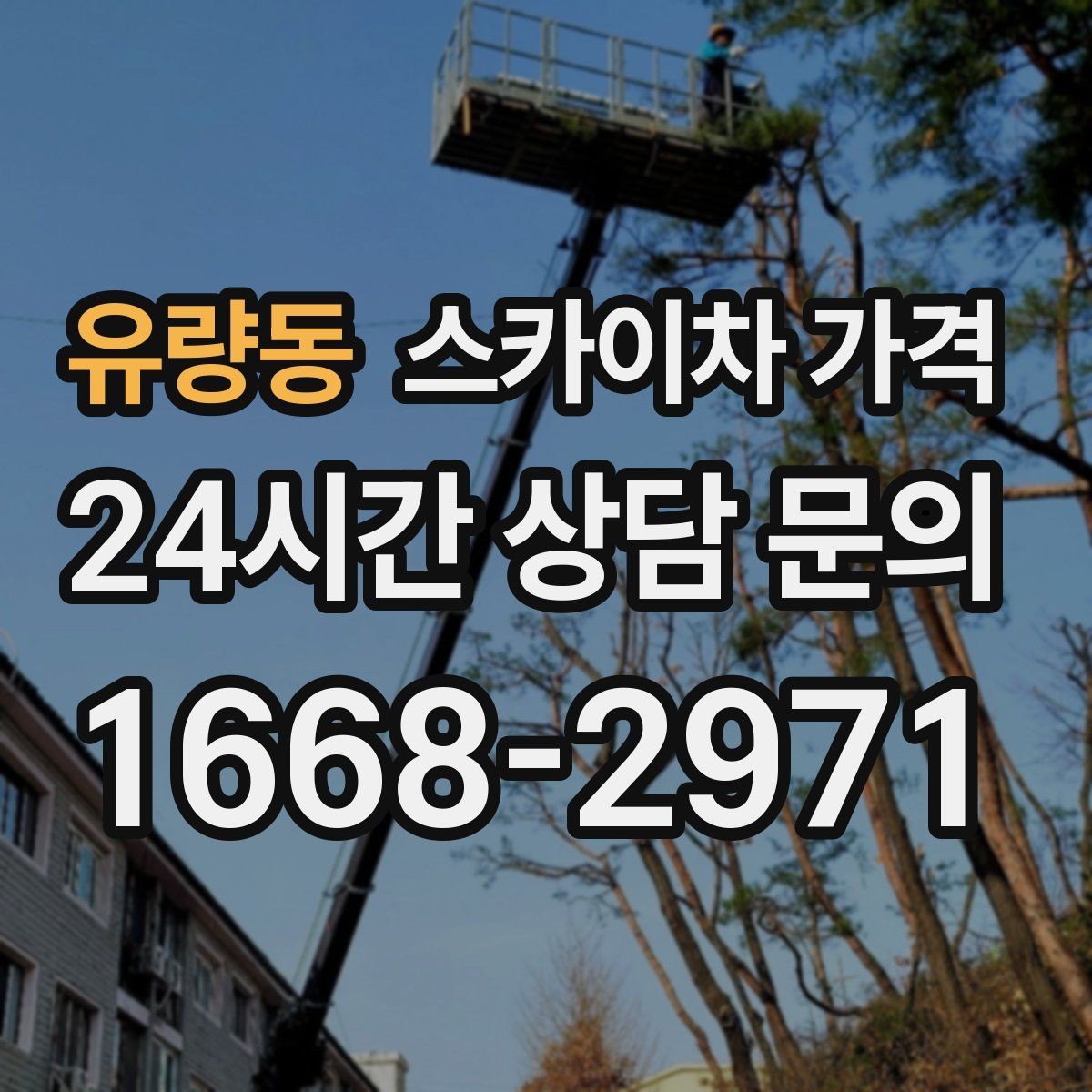 유량동 스카이차 가격 간판 교체 전 예상 범위를 잡는 방법