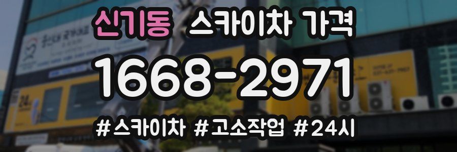 신기동 스카이차 가격