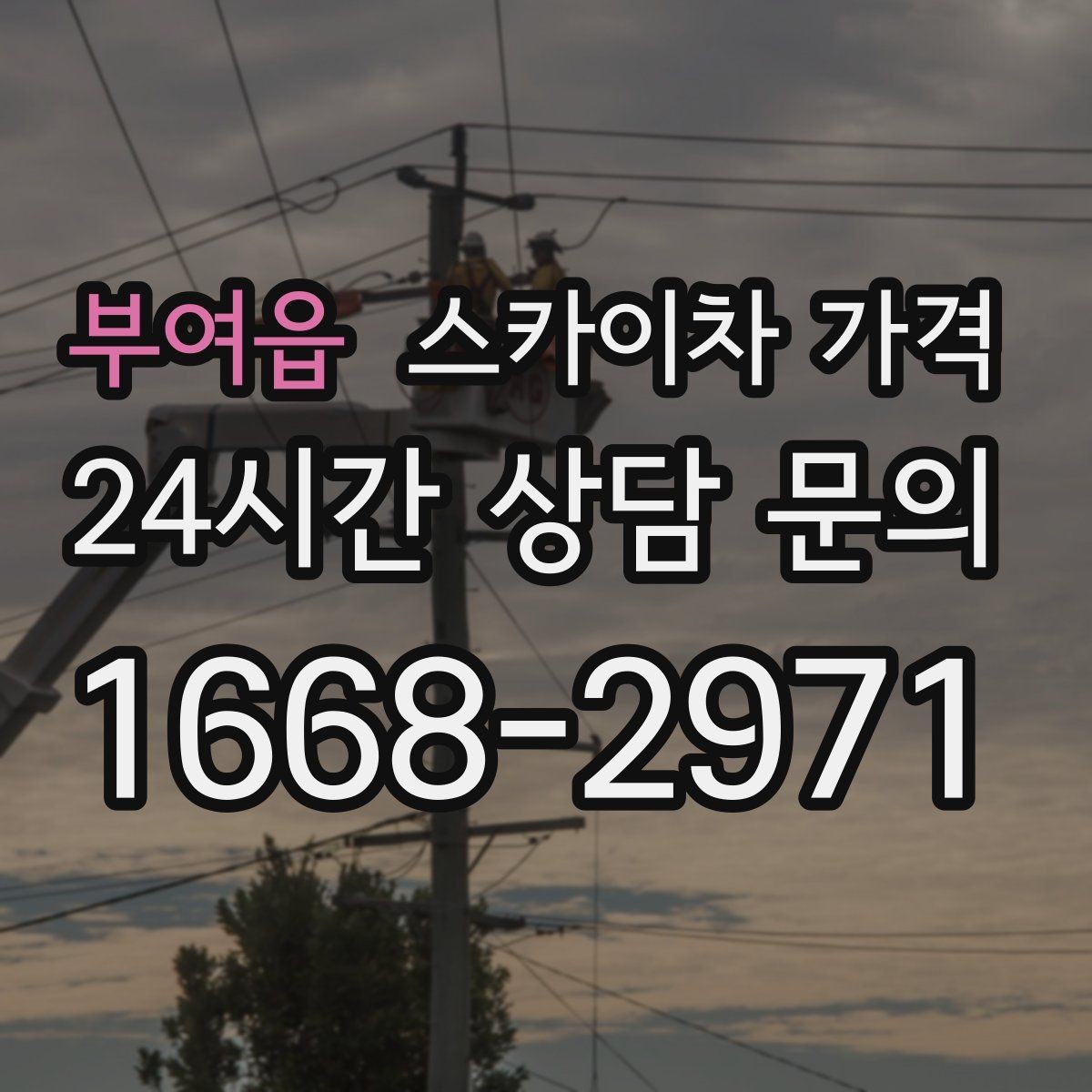 부여읍 스카이차 가격 외부 안내판 설치는 어떤 기준으로 볼까
