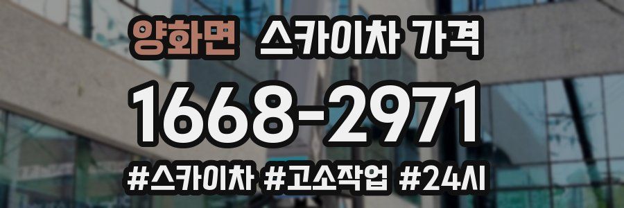 양화면 스카이차 가격