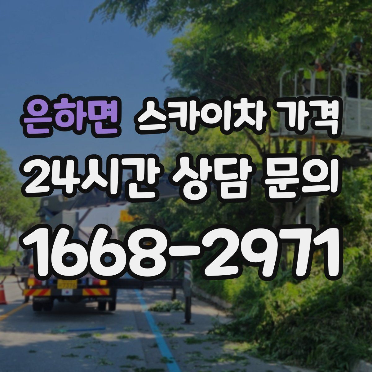 은하면 스카이차 가격 가로등 작업은 왜 안전 통제가 중요할까
