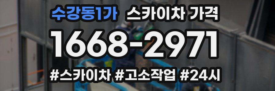 수강동1가 스카이차 가격