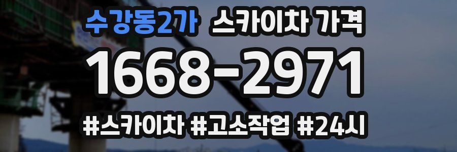 수강동2가 스카이차 가격