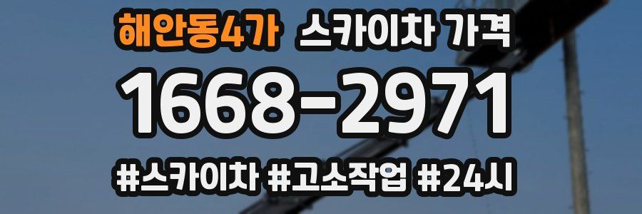 해안동4가 스카이차 가격