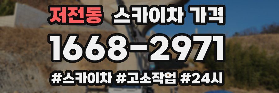 저전동 스카이차 가격