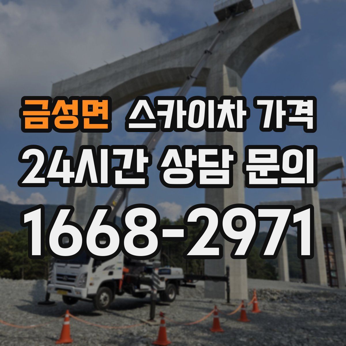 금성면 스카이차 가격