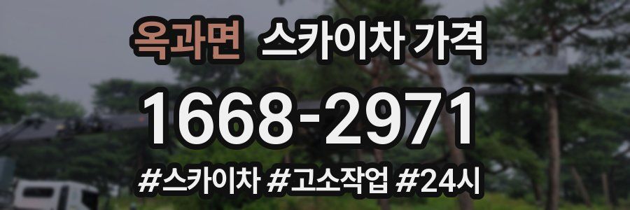 옥과면 스카이차 가격