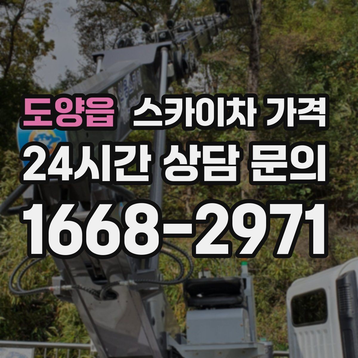 도양읍 스카이차 가격 장비 주차 위치가 작업 성공을 좌우합니다