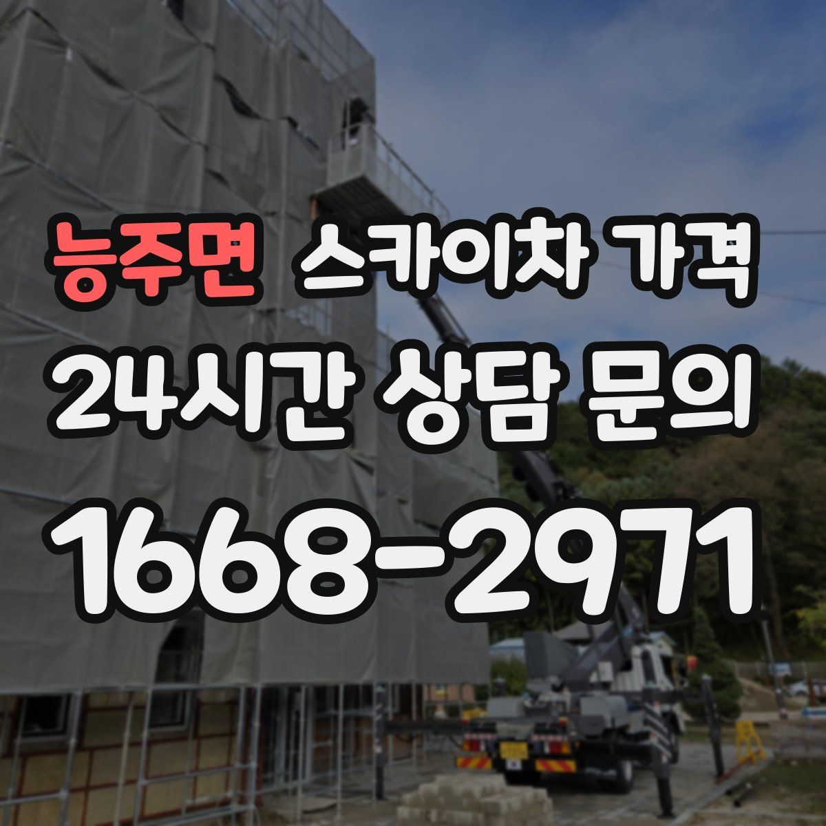 능주면 스카이차 가격