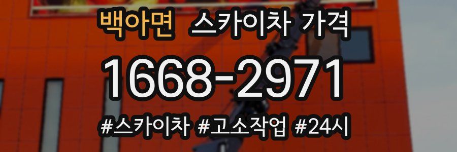 백아면 스카이차 가격