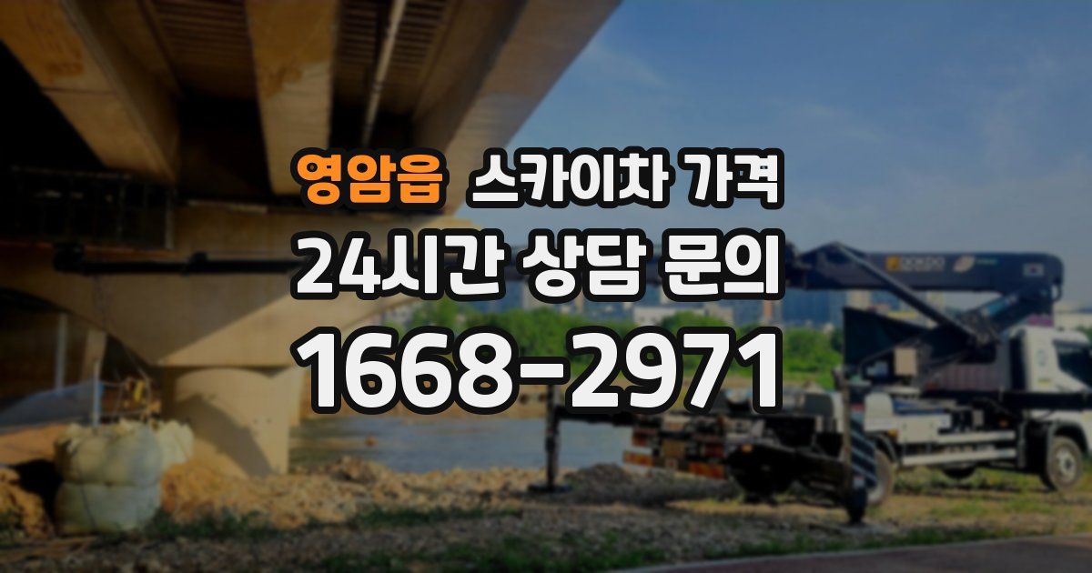 영암읍 스카이차 가격