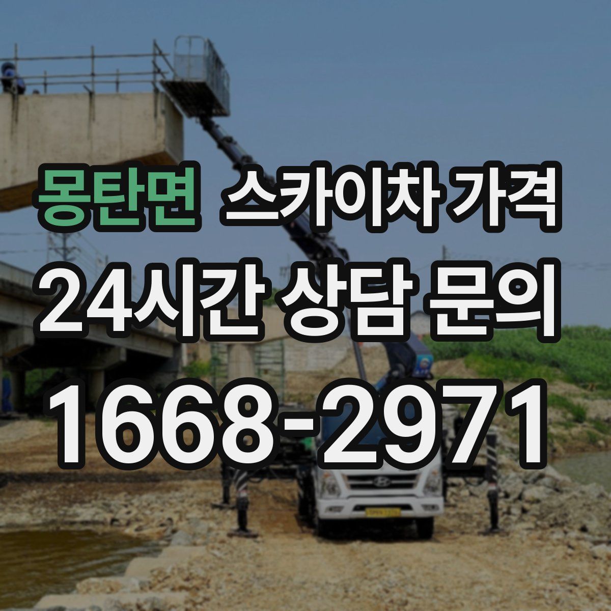 몽탄면 스카이차 가격