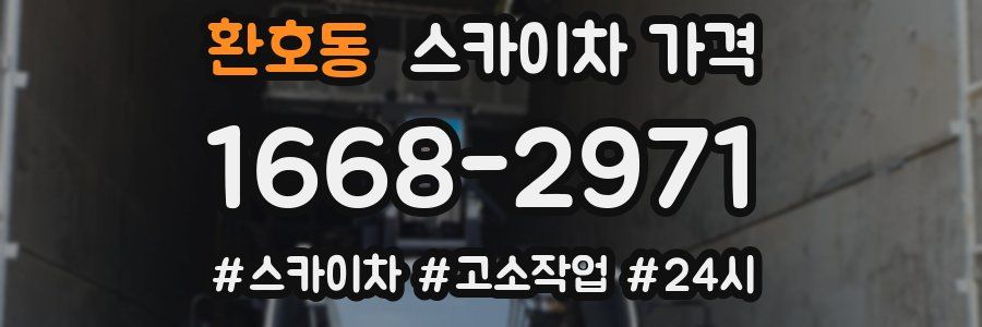 환호동 스카이차 가격