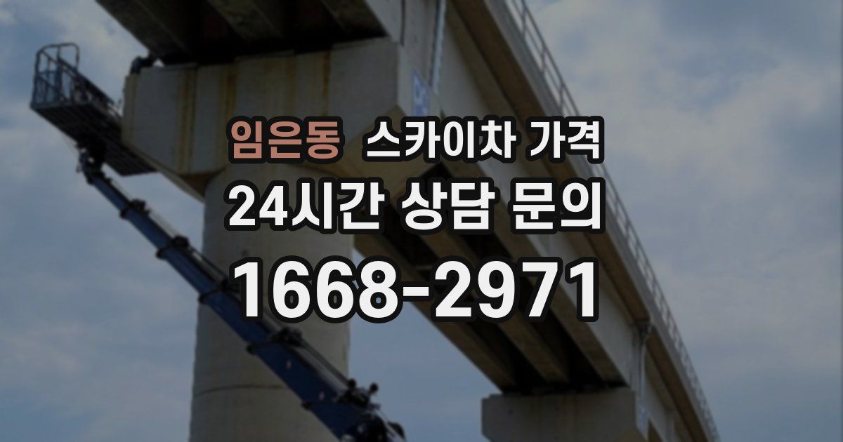 임은동 스카이차 가격