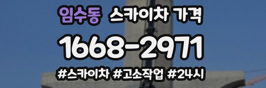 임수동 스카이차 가격