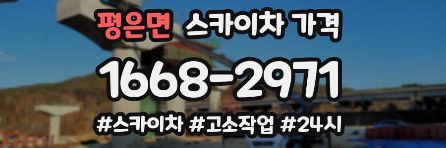 평은면 스카이차 가격