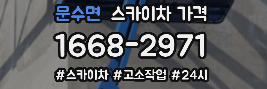 문수면 스카이차 가격