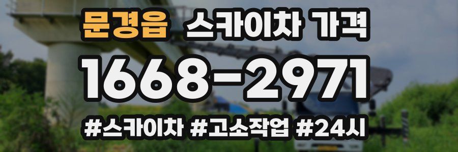 문경읍 스카이차 가격