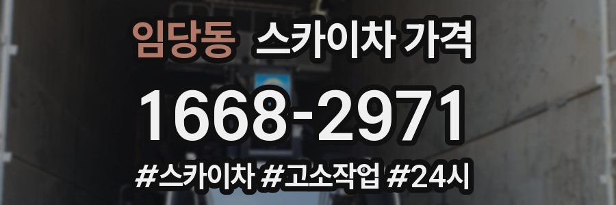 임당동 스카이차 가격