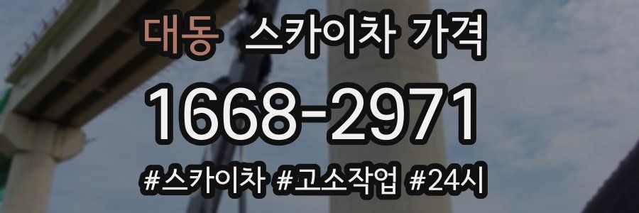 대동 스카이차 가격