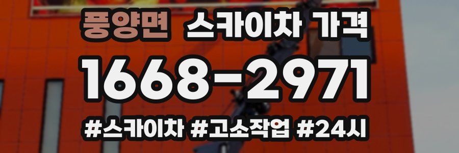 풍양면 스카이차 가격