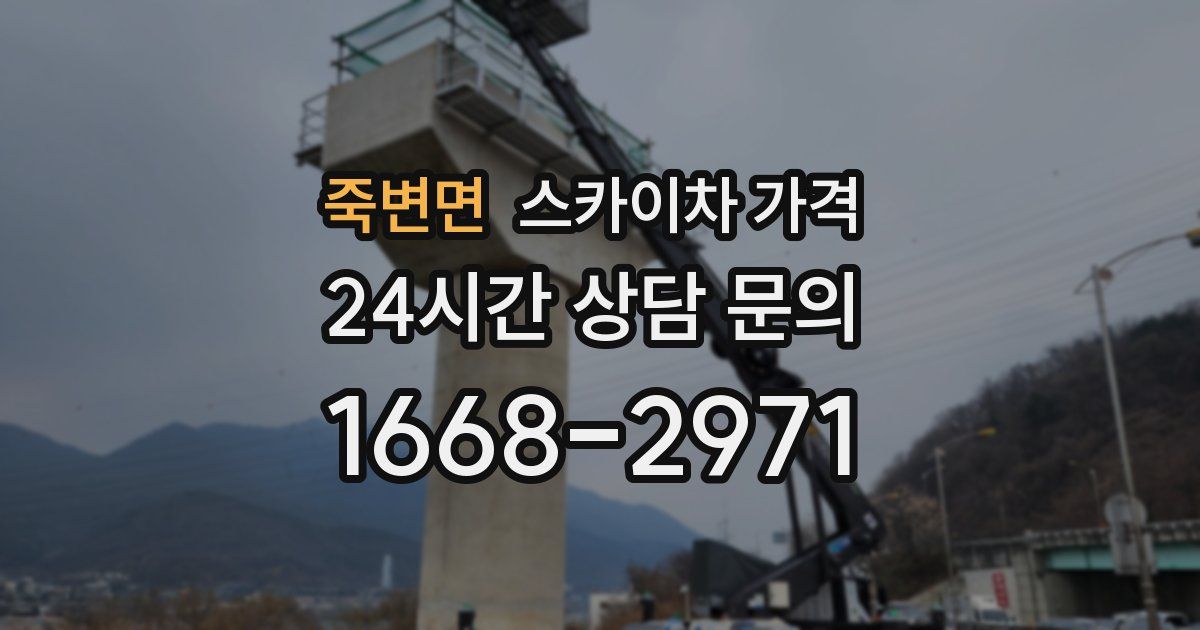죽변면 스카이차 가격
