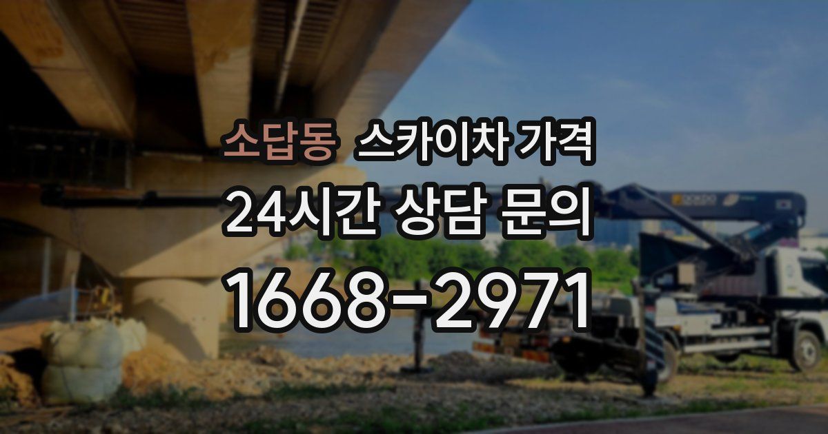 소답동 스카이차 가격