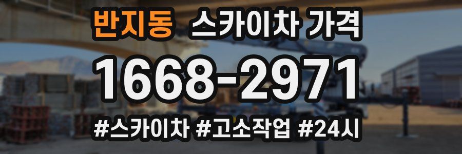 반지동 스카이차 가격