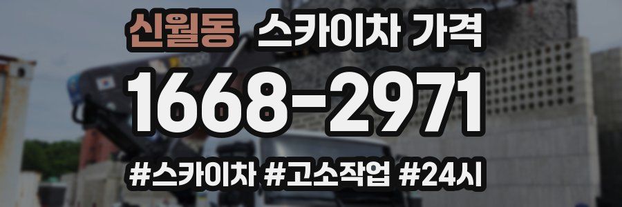 신월동 스카이차 가격