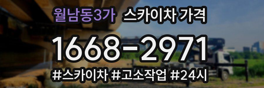 월남동3가 스카이차 가격