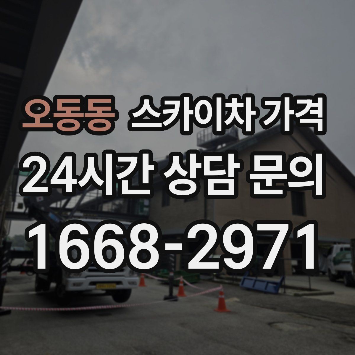 오동동 스카이차 가격 외부 조명 교체는 지점 수가 핵심입니다