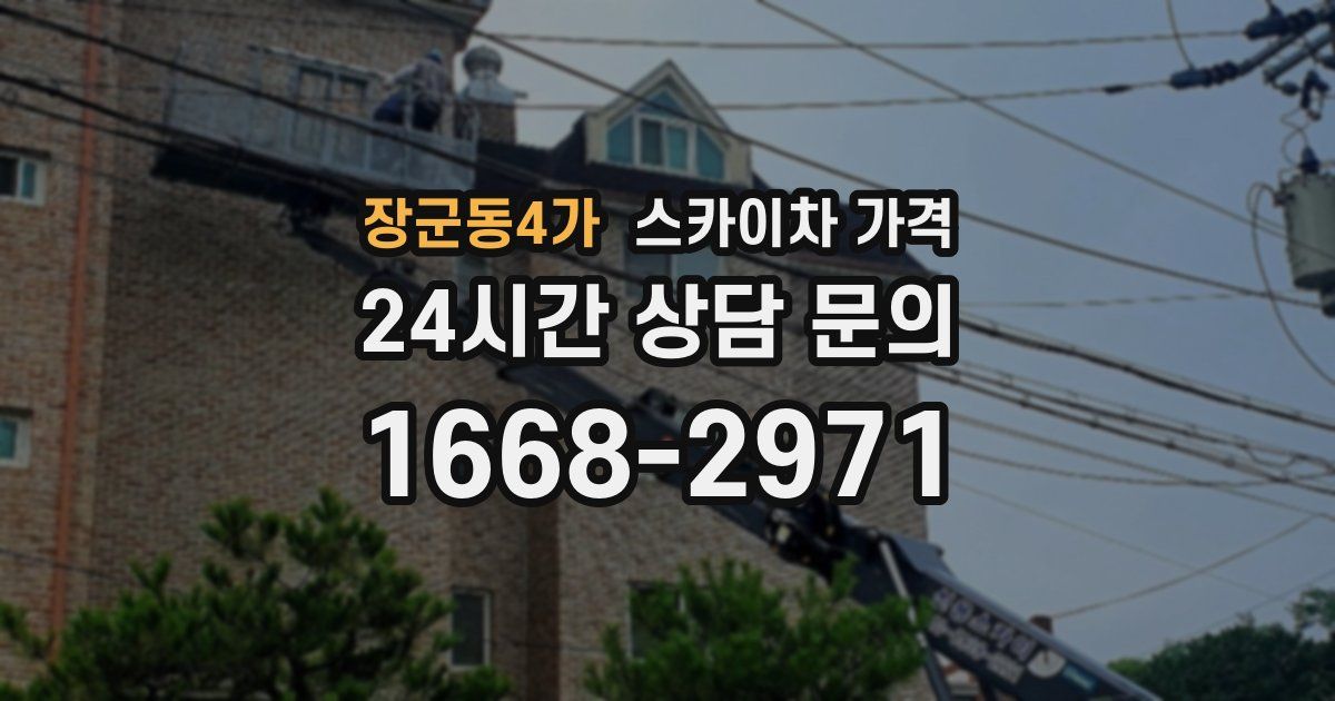 장군동4가 스카이차 가격