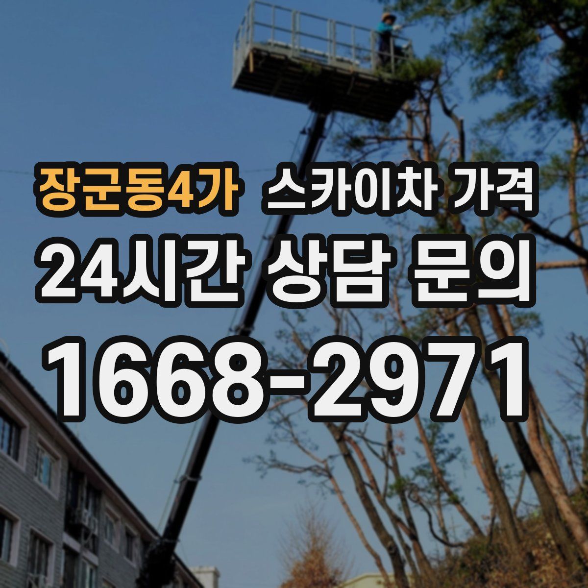 장군동4가 스카이차 가격