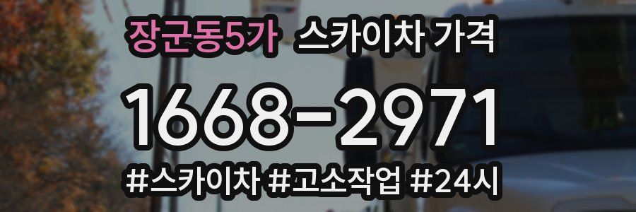 장군동5가 스카이차 가격