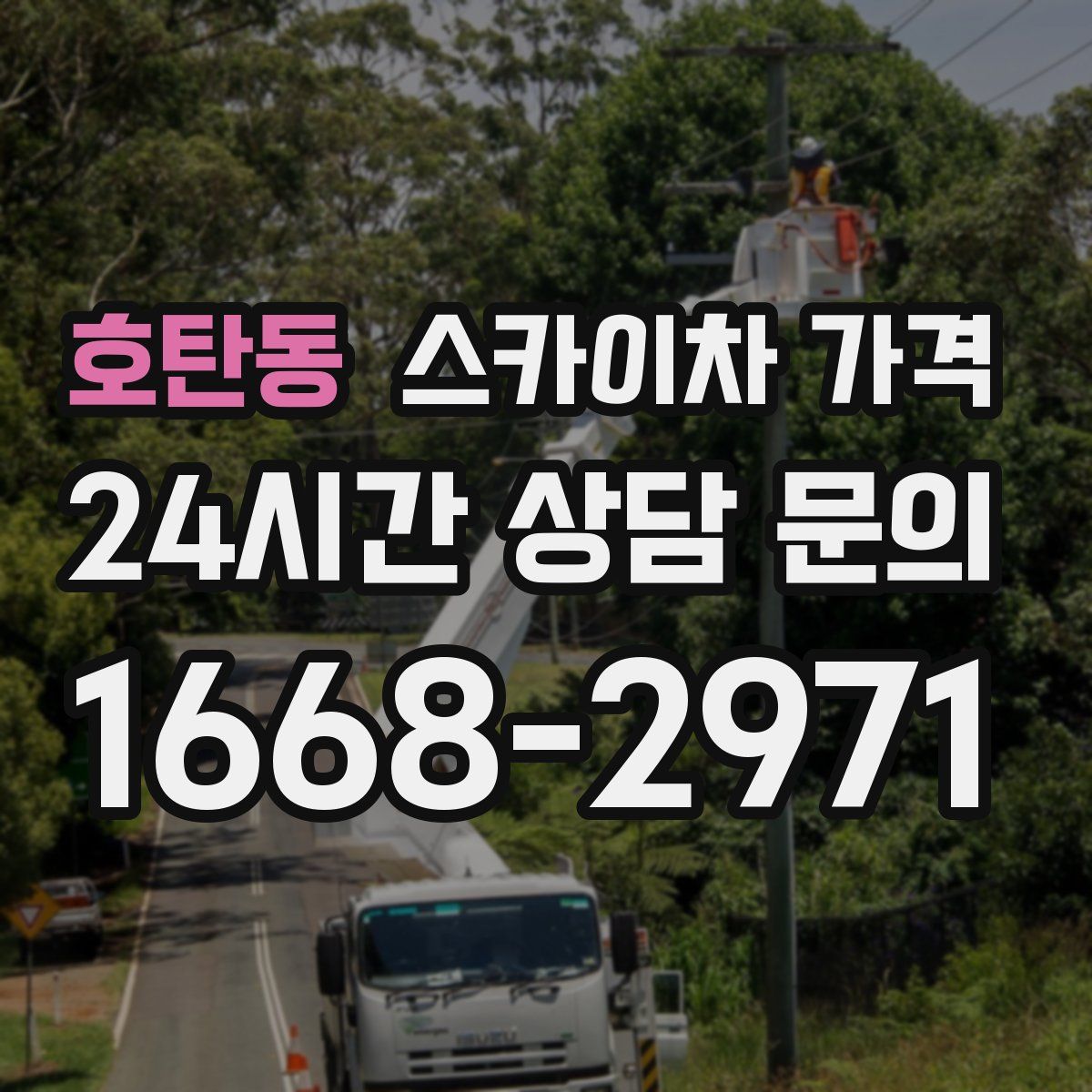 호탄동 스카이차 가격