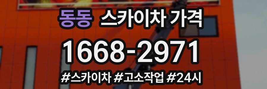 동동 스카이차 가격