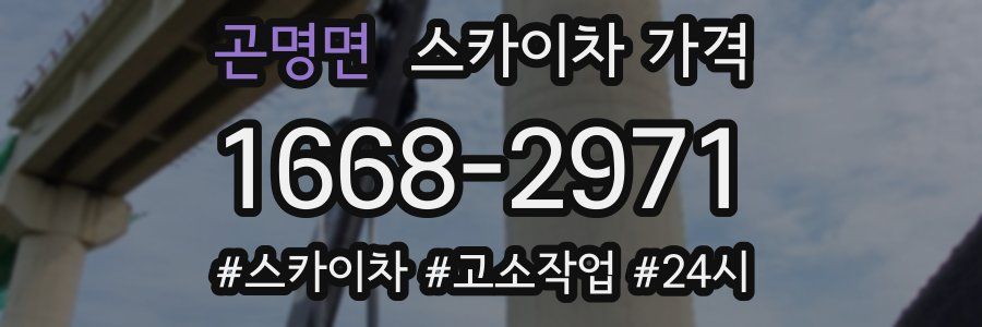 곤명면 스카이차 가격