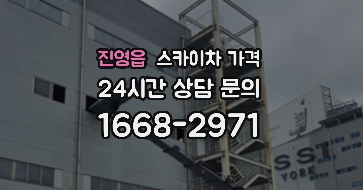 진영읍 스카이차 가격