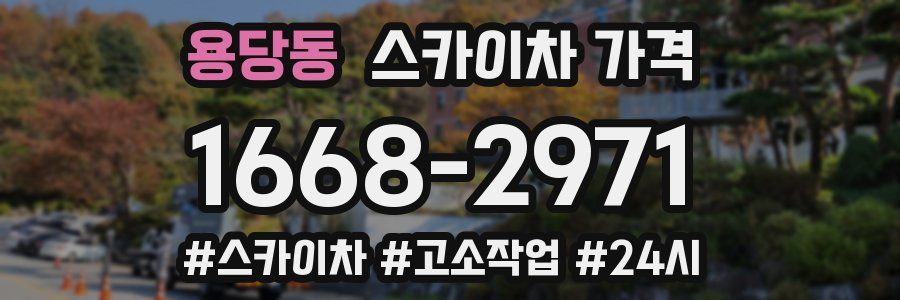 용당동 스카이차 가격