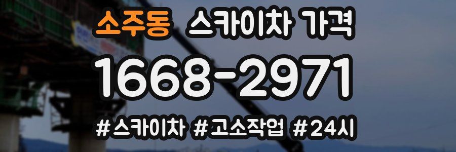 소주동 스카이차 가격