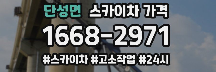 단성면 스카이차 가격