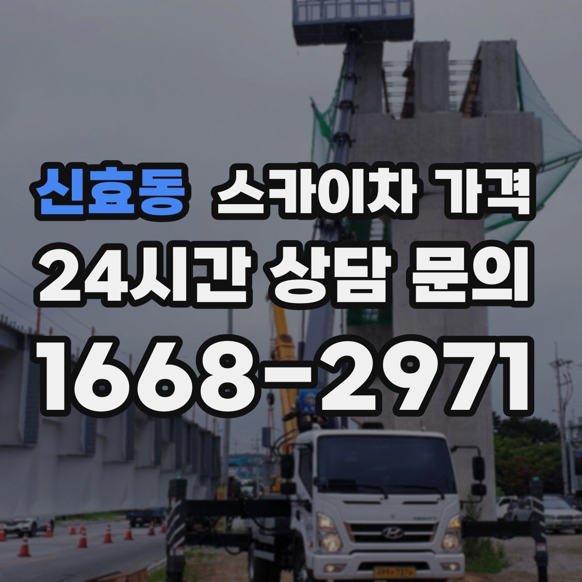 신효동 스카이차 가격