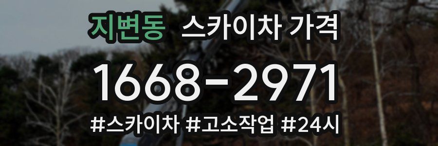 지변동 스카이차 가격