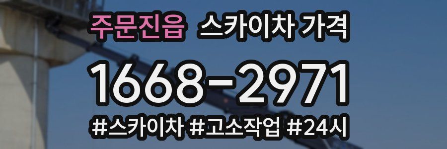 주문진읍 스카이차 가격